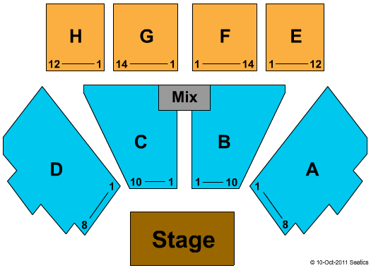 L'auberge Du Lac Casino And Resort Seating Chart